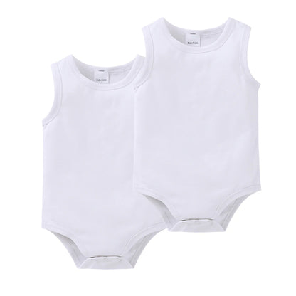 2025 Kleinkind Baby Mädchen Jungen Body 100 % Baumwolle 1 Stück 2 Stück 3 Stück Sling Weste Design Neugeborene Kleidung.
