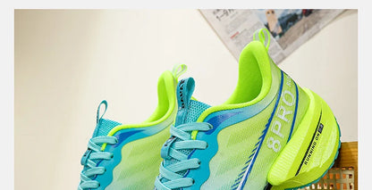 Marathon Air Cushion Herren Sport Laufschuhe Atmungsaktive leichte Damen Bequeme sportliche rutschfeste Carbon Plate Sneakers