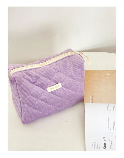 Large Capacity Women's Cosmetic Bags Cases Casual Ladies Small Storage Bag with Zipper Female Travel Clutch Bag Small Handbags.