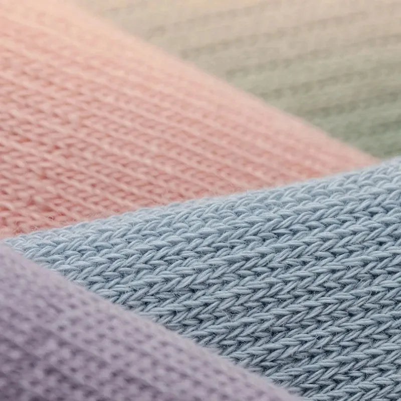 4 Pairs Yoga Socks for Women Professional Non-slip Silicone Mid-tube Pilates Socks Indoor Fitness Gym Dance Sports Floor Socks.