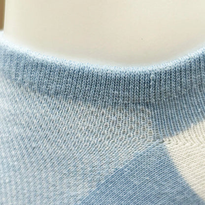 4 Pairs Cotton Women's Boat Socks No Show Socks Set for Lady White Invisible Cotton Socks Pack Pink Black Breathable Summer.