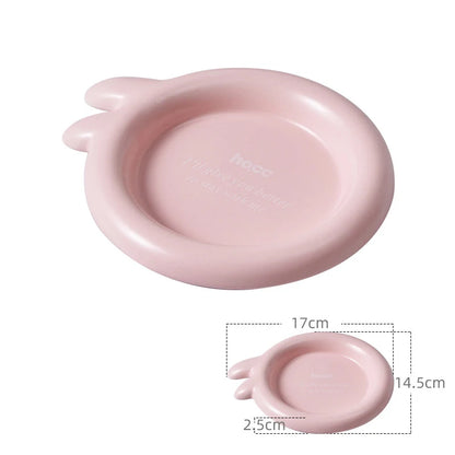 Cat Ceramic Food Basin Pet Small Size Canned Snack Feeding Dish Bowls Puppy Cute Eating Feeders Kitten Supplies
