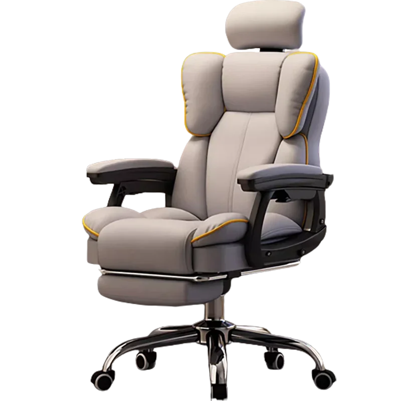 Rückenstütze Bürostuhl Armlehne Ergonomischer drehbarer mobiler Gaming-Stuhl Computertisch Chaise De Bureaux