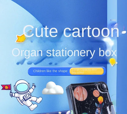 Astronaut multifunktion ale Büro Briefpapier Box Grundschule Schüler große Kapazität Feder mäppchen Cartoon Geschenk 6-teiliges Set.