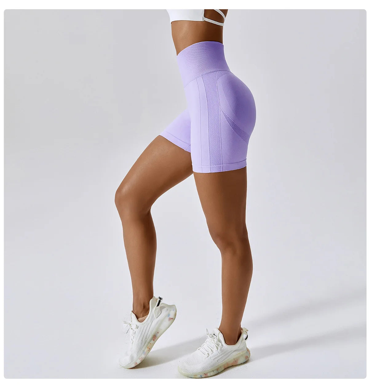 Women Shorts Seamless Sports Shorts For Women Cycling Jogging Fitness High Waist Push Up Gym Shorts Leggings Women Yoga Clothing.
