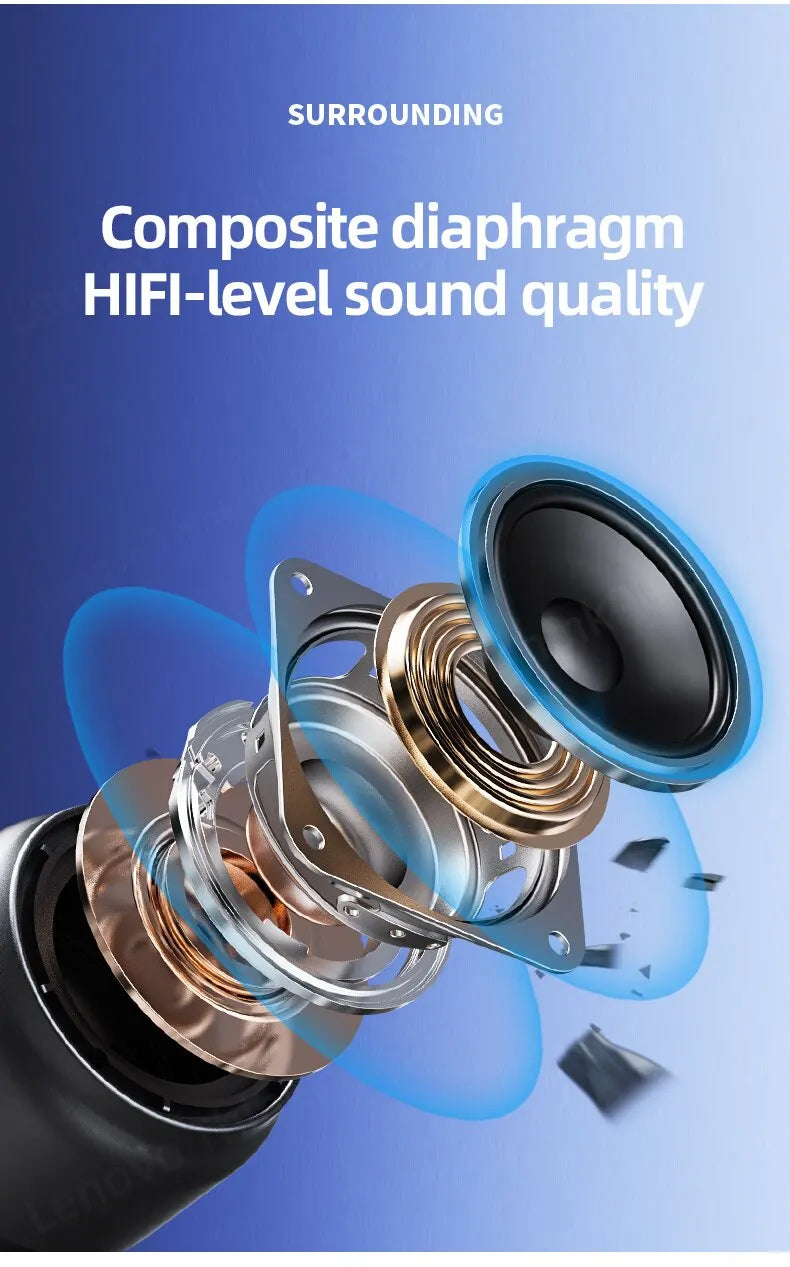 Original Lenovo K30 Portable Hifi Bluetooth Wireless Speaker Waterproof USB Outdoor Loudspeaker Music Surround Bass Box Mic.