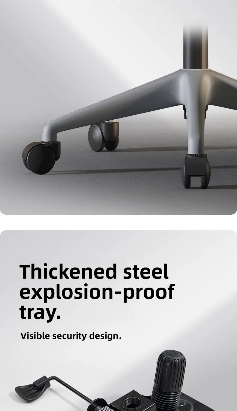 Ergonomischer Stuhl Heimcomputerstuhl Bequemer sitzender Bürostuhl Rücksitz Arbeitszimmer Schreibtisch E-Sport-Studienstuhl