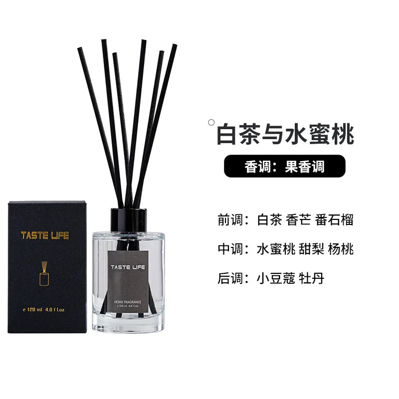 Fire-free aromatherapy 120ml essential oil Hotel home air continuous fragrance Toilet deodorant mosquito repellent aromatherapy.