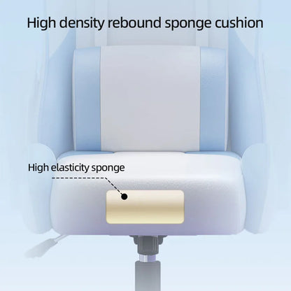 Computer-Bürostühle mit Rückenlehne, ergonomischer Gaming-Sessel mit drehbarer Silla-Heimbüromöbel für langes Sitzen