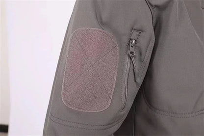 Winter autumn fleece warm waterproof suit men's jacket tactical outdoor hiking fishing camping sportswear jacket