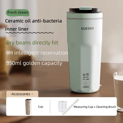 350ML Soybean Milk Machine Automatic Intelligent Food Blender Electric Fruit Juicer Water Boiling Kettle Rice Paste Maker 220v