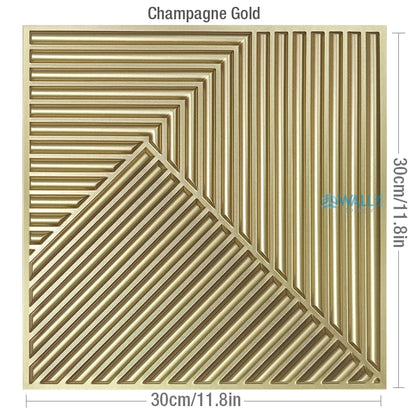 12pcs 30cm 3D textured wall panel 3D wall sticker Wood grain wall decor, suitable for living room, hall, bedroom, hotel, office