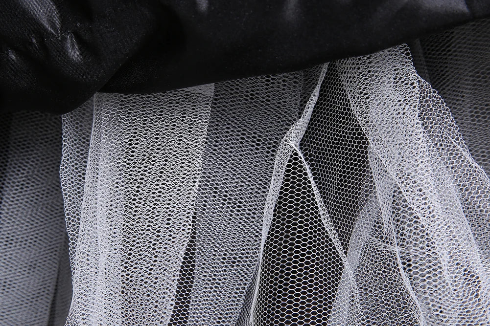 Kinder kleid schwarz Prinzessin Anhänger Kleid Kinder kleid Blumen kleid 4 bis 12 Jahre Mädchen Klavier Performance Kleid.