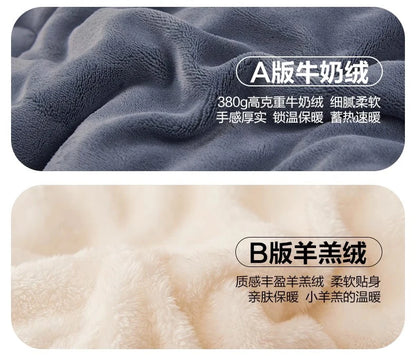 Lamb wool  - et winter thickened quilt super warm 5kg thick comforter winter spring autumn single double milk velvet  - et.
