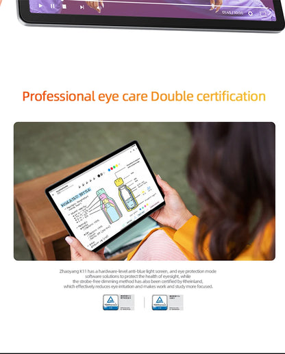 Lenovo K11/plus TB352FC Global Firmware Tablet Global Version 6G+128G WIFI Version Tablet 8600mAh 11.5'' 90Hz 400nits Tablet.