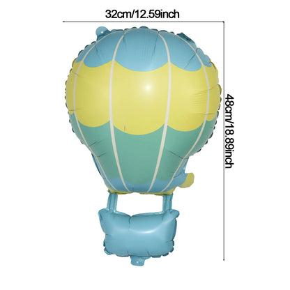 Matte 3D Herz Liebe dich Bär Aluminium Folie Ballon Hochzeit Dekoration Geschenke Schleife Stern Gänseblümchen Regenbogen Alles Gute zum Geburtstag Party Ballon