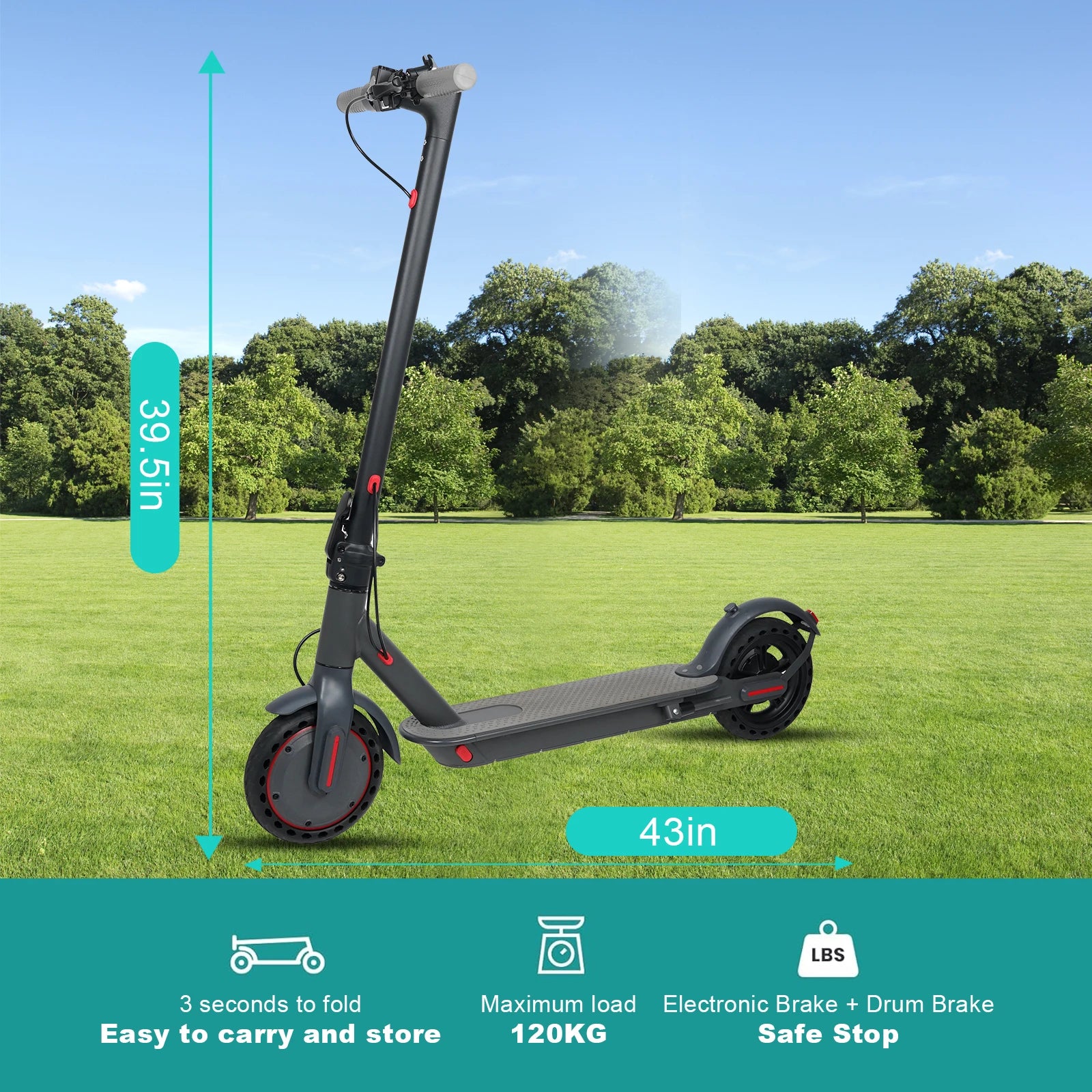 2025 JUICEASE TX01 Electric Scooter 350W Motor 36V 7.8Ah 25 KM Range 31KM/ 8.5 Inch Tires with APP Foldable Adult Kick I Scooter.