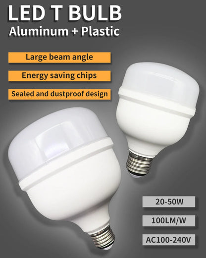 1-5 stücke 50 W 5000lm Super Helle Led-lampe AC 110 V 220 V E27 LED Lampe Lampada LED Licht Bombilla Beleuchtung Lampe für Home Wohnzimmer.