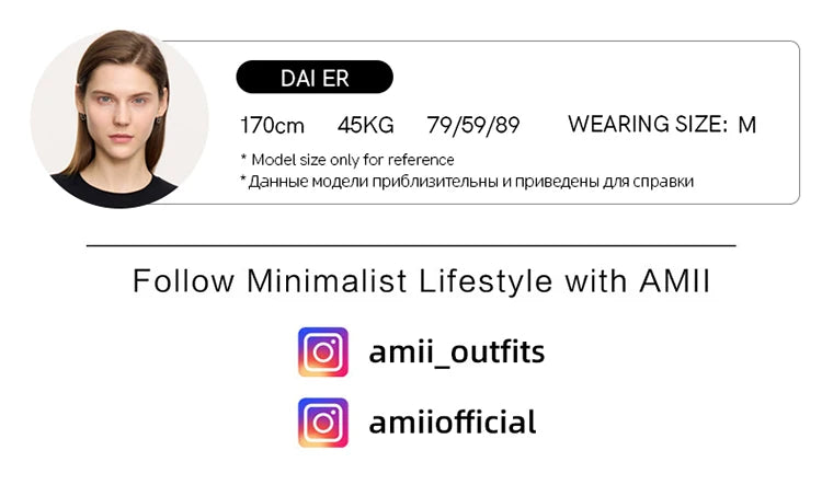 AMII Minimalist Casual Pants for Women 2025 Autumn Clothing PU Leather Loose Straight Pants Slit Office Lady Trousers 12343250.