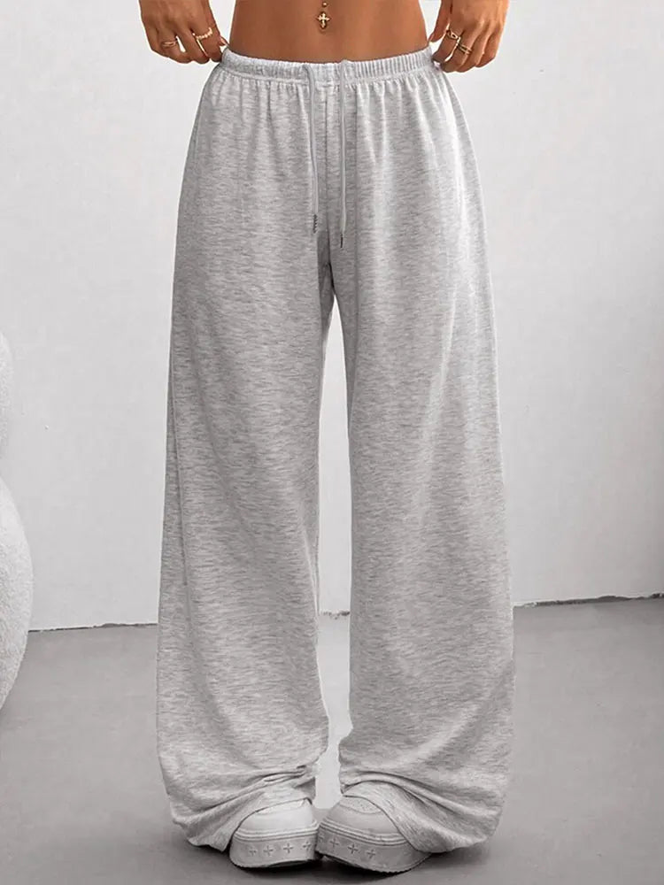 Streetwear Fashion frauen Hosen Sommer Neue Mode Spitze-up Beiläufige Dünne Vielseitige Hosen Elegante Dame Gestrickte Sport Kleidung