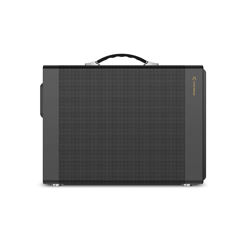 Power Train P40 MATX Mesh Case Handheld DIY Mini Compact ITX Type-c Desktop Game Computer Chassis Supports 350mm Graphics Card.