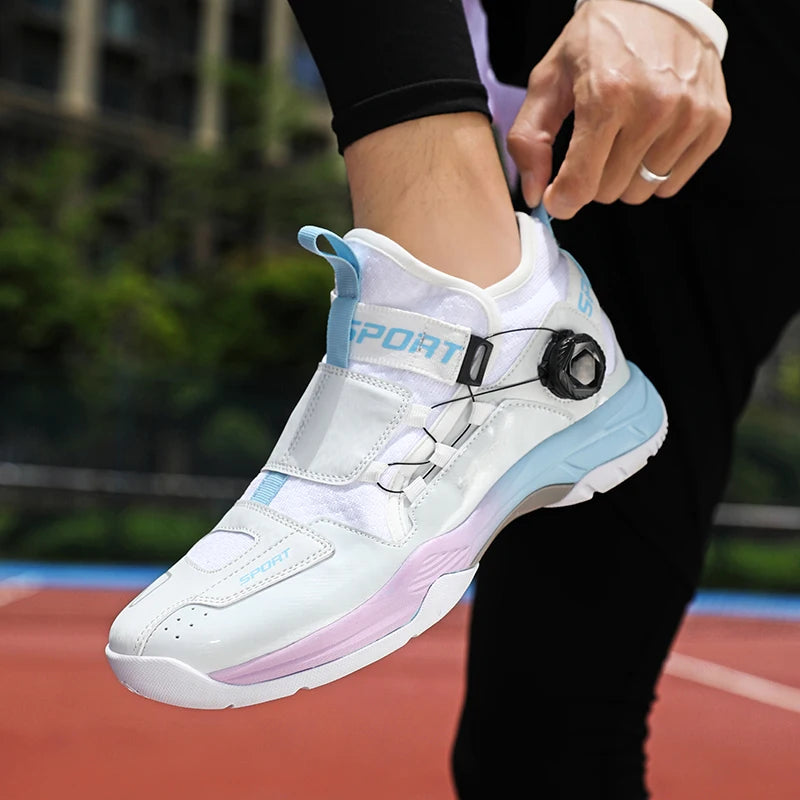 Badminton Shoes Men Anti Slip Cushioning Shoes High-quality Tennis Shoes Outdoor Sports Pro Sneakers Men and Women.