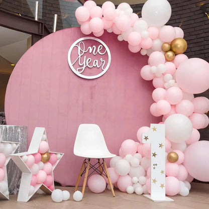 Pastell rosa Luftballons in verschiedenen Größen 18 12 10 5 Zoll für hellrosa Luftballons zum Geburtstag Valentinstag Hochzeits feier Dekoration.