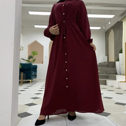Ramadan Eid Red Abaya Damen Dubai Islamic Women Muslim Modest Dresses Kebaya Kaftan Robe Musulmanes Femme Vestidos Para Mujer.