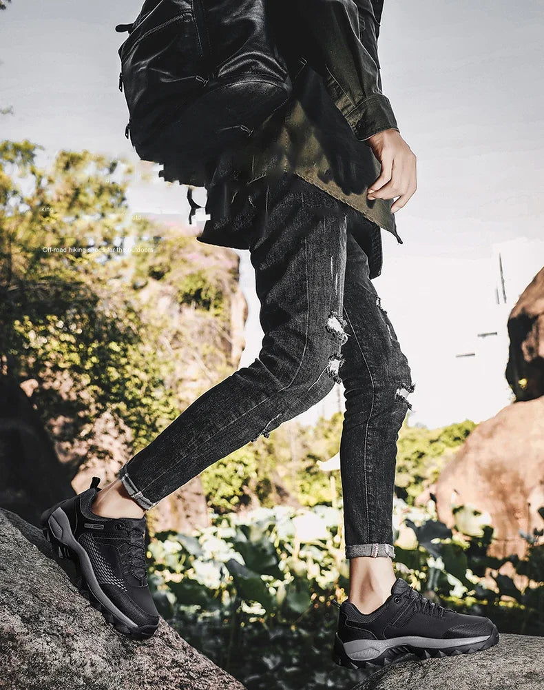 Men Boots Outdoor Sneakers Men Shoes 2025 New Fashion Male Casual Footwear Comfortable Tenis Masculino Botas Men Sneakers Shoes.