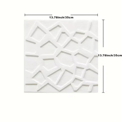 Decorative moisture-proof waterproof anti fouling anti-collision self-adhesive 3D modern style wallpaper 35*35cm ceiling