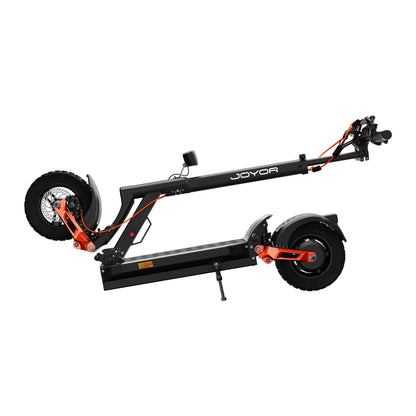 JOYOR T6E PRO (ABE) Adult Electric Scooter 500W Motor 48V26AH Battery E-Mountain Escooter 10" Off-Road Tire Foldable E-Scooter