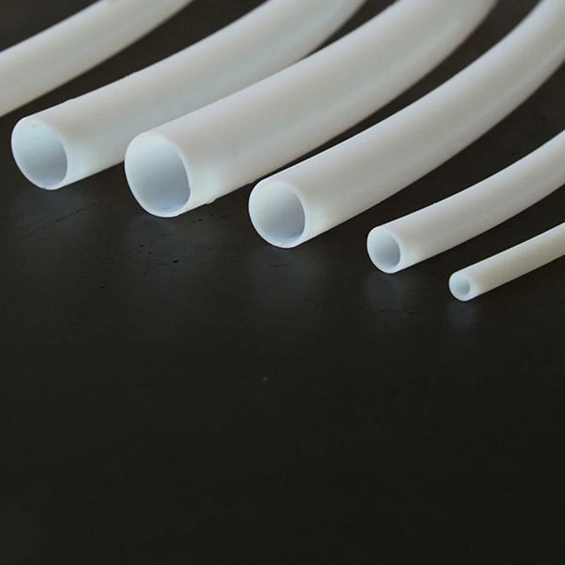 PTFE Tube 600V ID 1-2-2.5-3-4-5-6-7-8-9-10-11-12-13-14-15mm F46 Insulated Hose Rigid Pipe Temperature Corrosion Resistance.