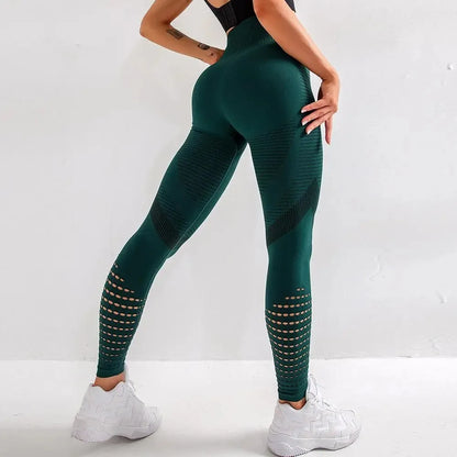 Frauen Fitness Leggings Hohe Taille Nahtlose Leggings Sportswear Atmungsaktive Weibliche Workout Legging.