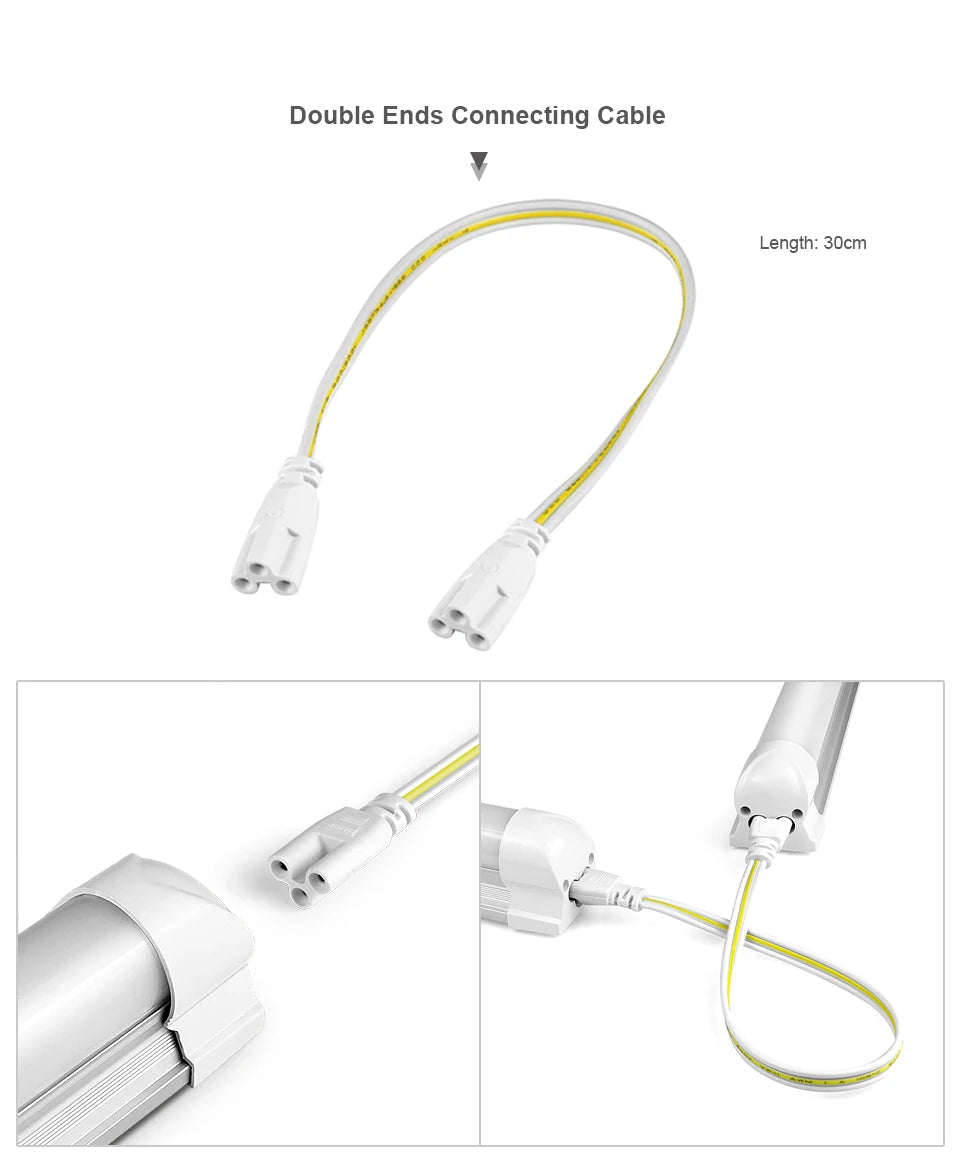 50CM 15W/T5 25W/T8 LED Tube Light 220V Aluminum LED Bulb Bar Wall Lamp For Reading Working Warehouse Home Kitchen Night Lighting.