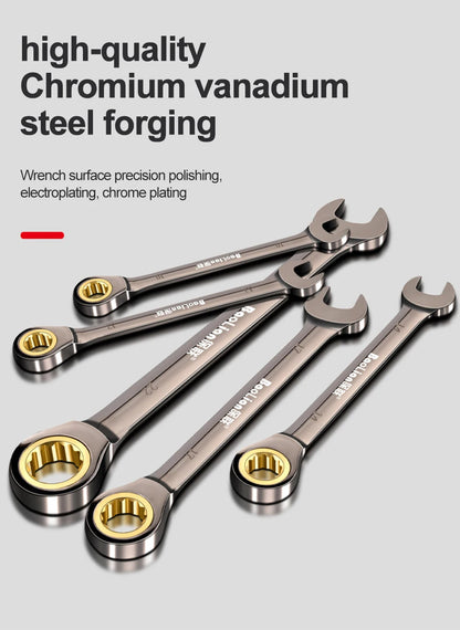 6–32 mm Universal-Torx-Schraubenschlüssel, einstellbares Drehmoment, 72-Zahn-Ratschenschlüssel für Fahrrad, Motorrad, Auto, Reparaturwerkzeuge, mechanisches Werkzeug