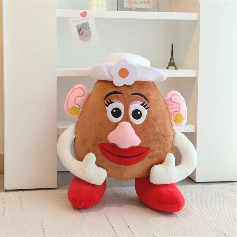 Cute Mr And Mrs Potato Head Plush Toy Lovely Stuffed Toy Story Anime Plushies Sleeping Doll Pillow Blanket Nap Xmas Gifts Girl.