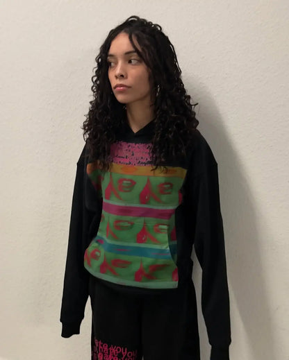 Y2k Hip-Hop Fashion Letter Printing Hoodie Women Casual Streetwear Sweatshirt Top Gothic Oversized Hoodie Men's Clothing