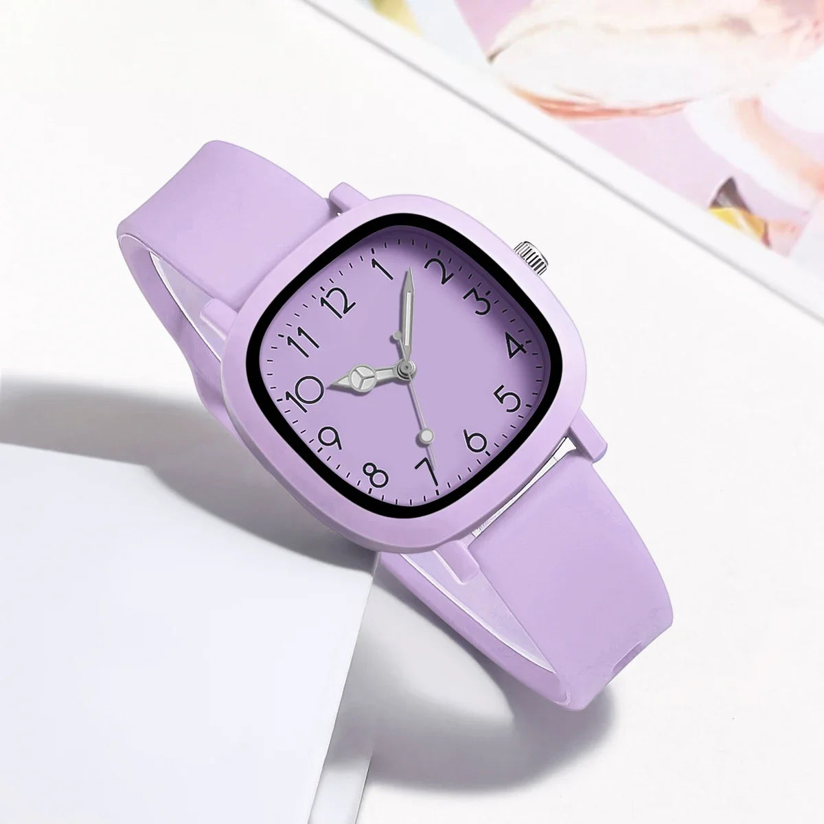 Fashion Women Watch Silicone Quartz Wristwatches For Women Clock Christmas Gift Valentine's Day Ladies Watches Reloj Mujer.