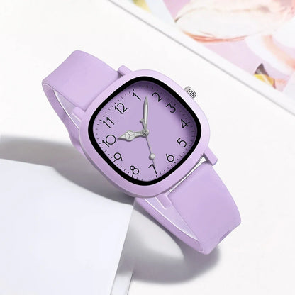 Fashion Women Watch Silicone Quartz Wristwatches For Women Clock Christmas Gift Valentine's Day Ladies Watches Reloj Mujer.