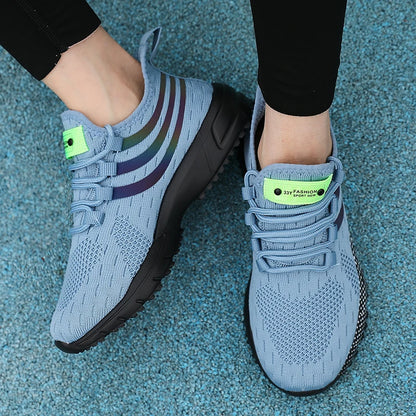 Brand Sports Shoes Breathable Mesh Running Shoes Men's Shock-absorbing Cushion Sports And Leisure Shoes Sneakers For Sale.