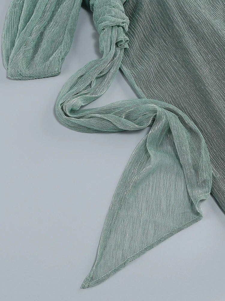 Sexy eine Schulter drapiert Glitzer langes Kleid Frauen braun Korsett funkelnd rücken frei figur betonte Maxi kleider Abend party Kleider