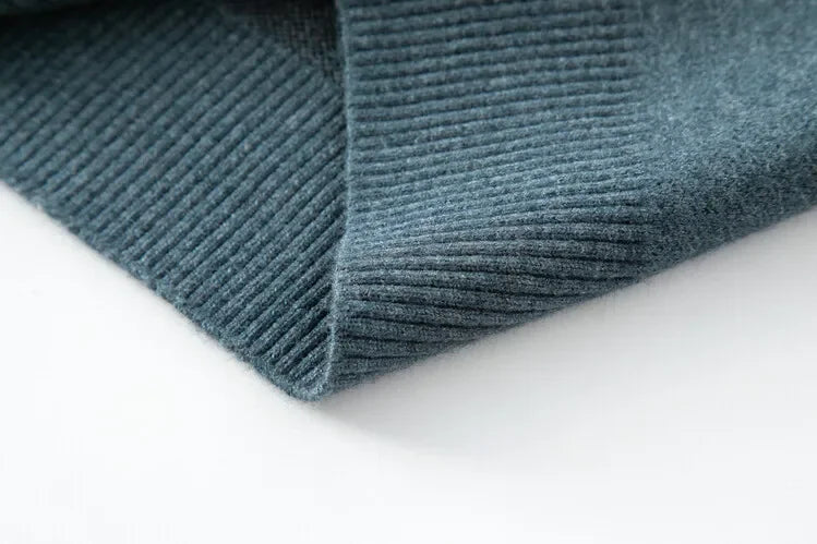 New High Quality Men's  Fashion Business Casual Knitted Sweater Warm Pullover Tops Mens Clothes.