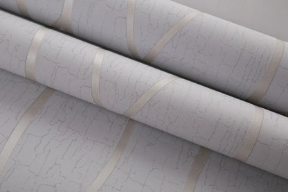 Hintergrund-Tapete, Raumdekoration, 53 cm, Wandaufkleber, verdickt, Schlafzimmer, Kurvenstreifen, feuchtigkeitsbeständig, Vliesstoff, europäisch, modern