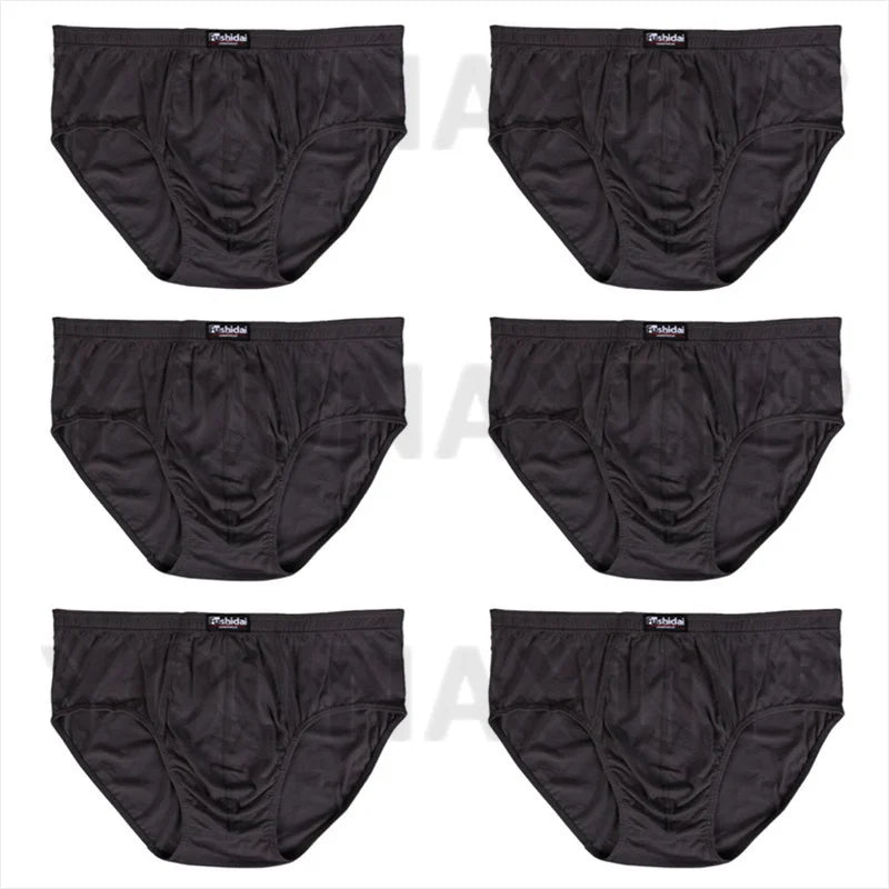 6 Stück große Slips große Unterwäsche für Männer Unterhosen Baumwolle Jungen Höschen Unterwäsche Männliche Schlüpfer XL 2XL 3XL 4XL 5XL 6XL 7XL 8XL