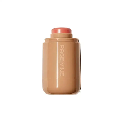 New PAGE VINE Pocket Blush Stick Cream 2-in-1Lip and Cheek Hydrating Stick Natural Rouge Powder Blush Cream Korea Pink Cosmetics