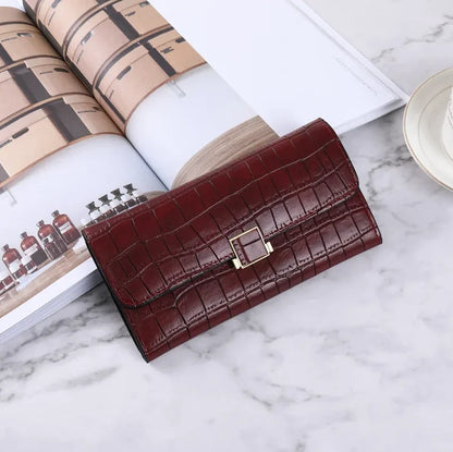New Trends Wallets Women Luxury Brand Design Long Wallet Zipper Purses Female Short Coin Purse Credit Card Holder.