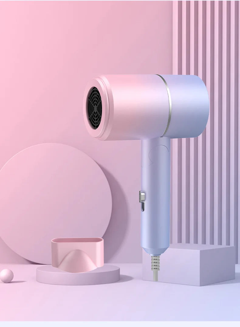 XIAOMI Folding Hairdryer High Power Negative Ion Hair Dryer Home Thermostatic Travel Portable Silent Hair Brush Dryer 2025
