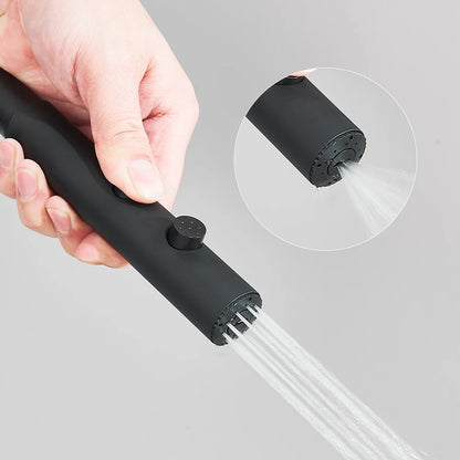 LCD Display Screen Shower Faucet Bathroom Hot Cold Control Background Lights Shower Set Piano Shower System Wall Mounted