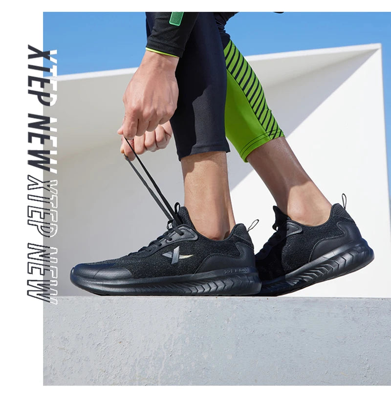 Xtep XingYun Men's Running Shoes Male 2023 Comfortable Sports Shoes Cushioning Breathable Casual Sneakers For Men 878119110007.