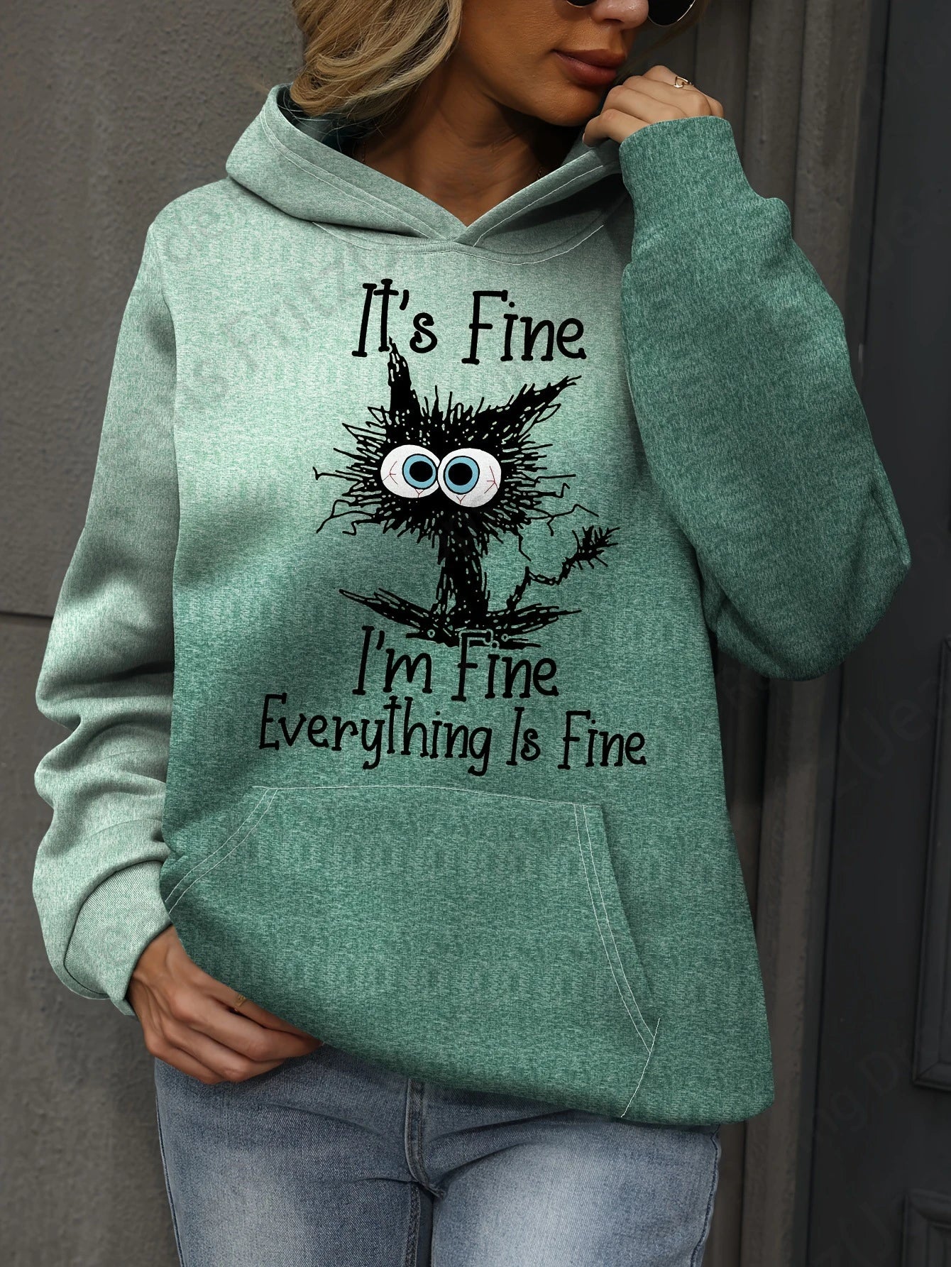 Cartoon Anime Cat 3d Print Hoodie Women Fashion Oversized Hoodies Women Sweat Coat Manga Sweatshirt Animal Pullover Girl Clothes.